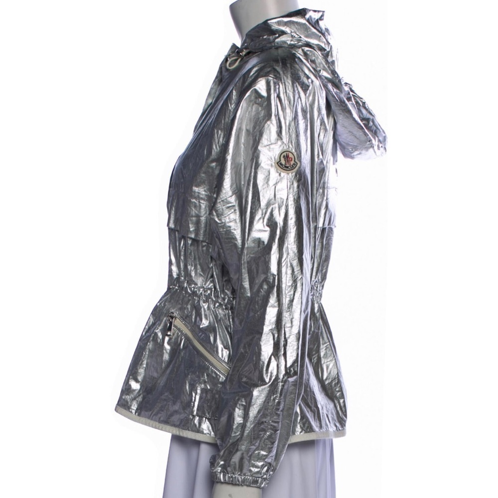 Silver Moncler Jacket